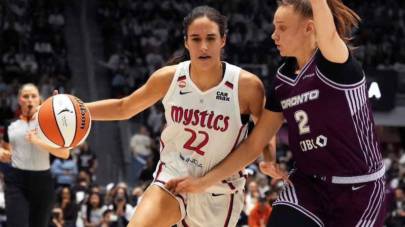 Washington Mystics guard Sonia Citron.