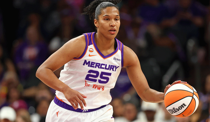Alyssa Thomas (25) against the Toronto Tempo.