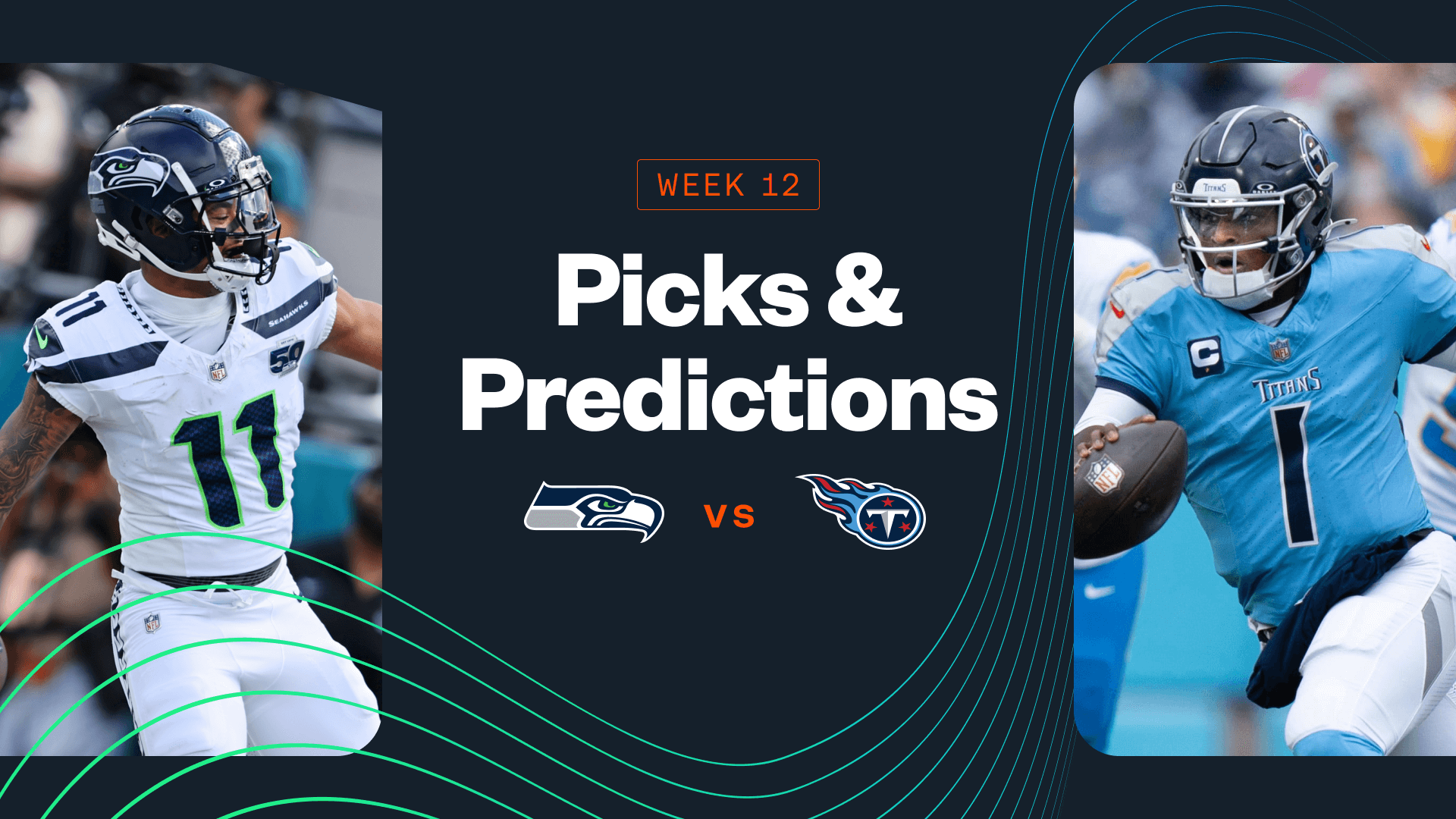How To Bet - Seahawks vs Titans Predictions, Picks & Best Bets for Today's NFL Week 12 Game