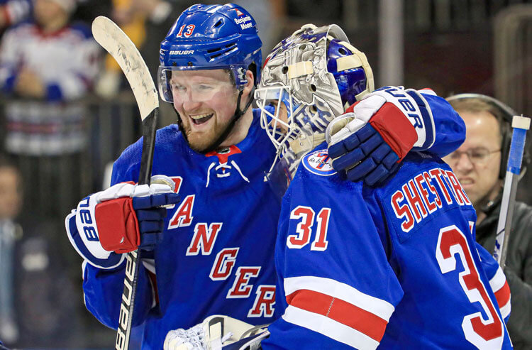 New York Rangers get a statement win in game one over the Devils
