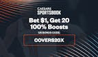 Caesars Sportsbook Promo Code 'COVERS20X': Make A $1 Bet On Cavs-Knicks, Get 20 100% Boosts