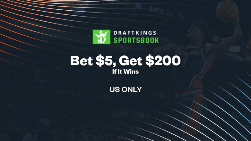 Bet $5, get $200 bonus bets if it wins without needing a DraftKings promo code. - IMAGN IMAGES