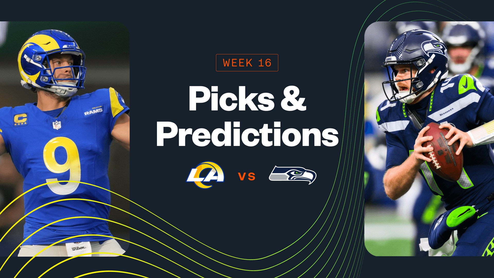 Los Angeles Rams Seattle Seahawks NFL