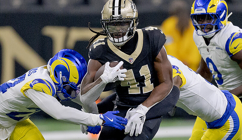 NFL Week 14 player props Alvin Kamara