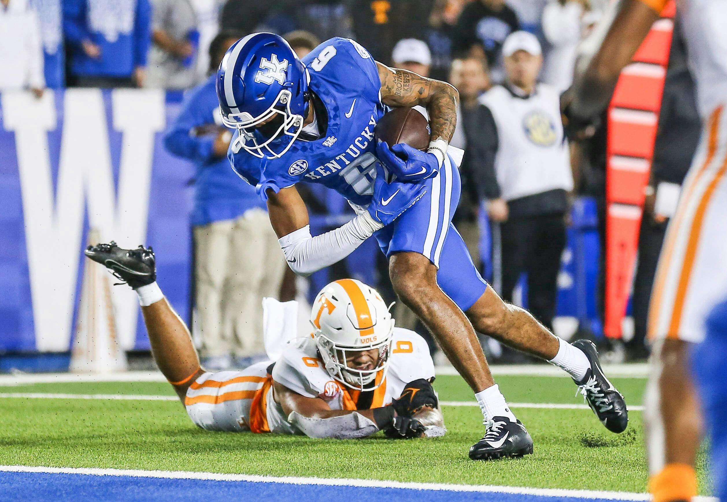 Kentucky Wildcats wide receiver Dane Key