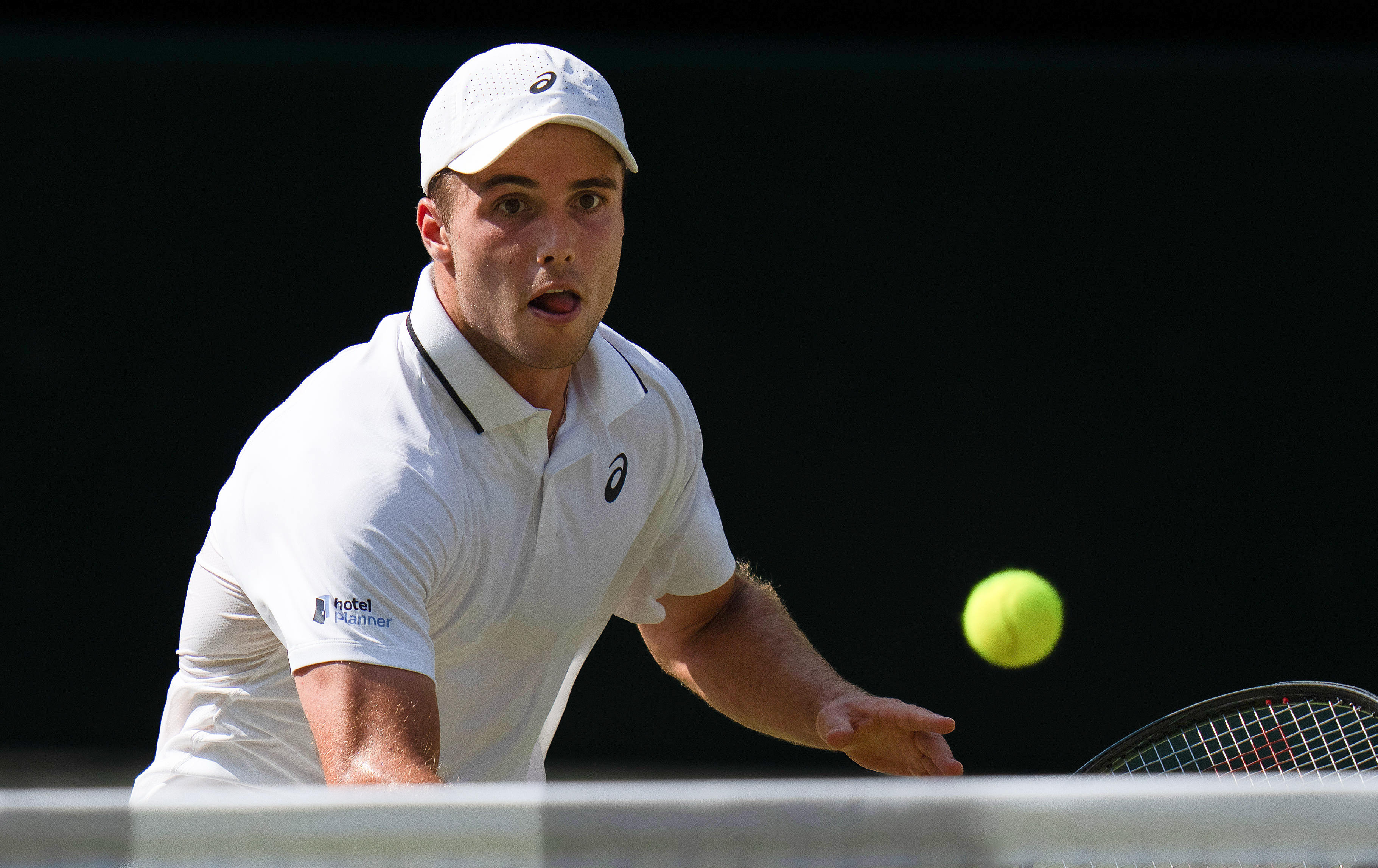 Arthur Fery during Wimbledon.