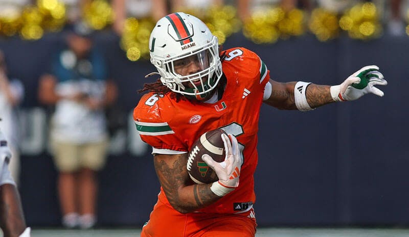 Damien Martinez Miami Hurricanes NCAAF