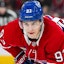 Montreal Canadiens right wing Ivan Demidov (93) waits for a face-off.