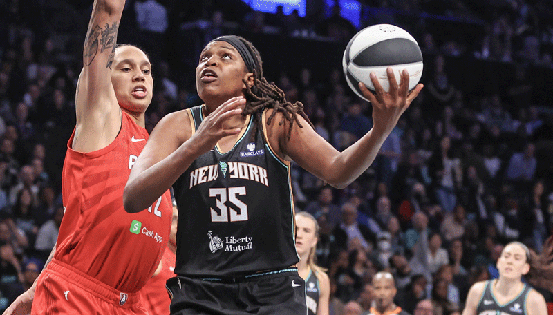 Jonquel Jones New York Liberty WNBA