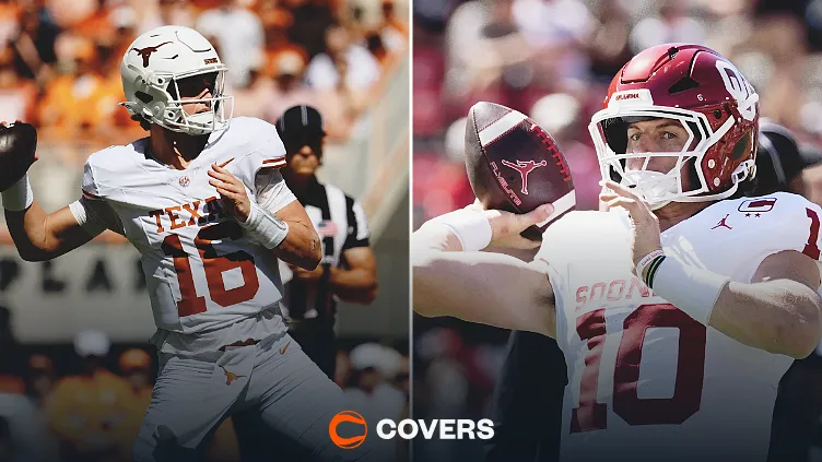 Texas vs Oklahoma Prediction. Arch Manning and John Mateer.
