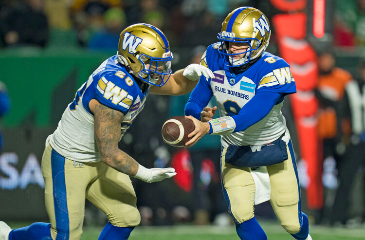 Alouettes QB Fajardo to return from injury to face Blue Bombers