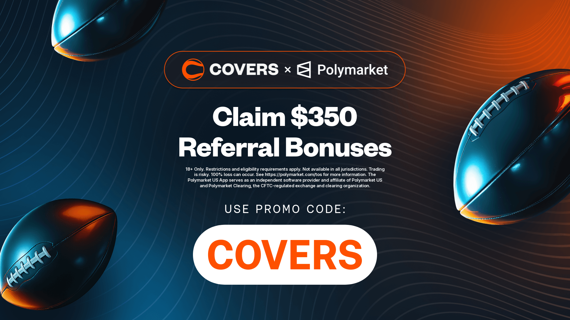 Get a $350 Bonus With Our Polymarket referral Code.