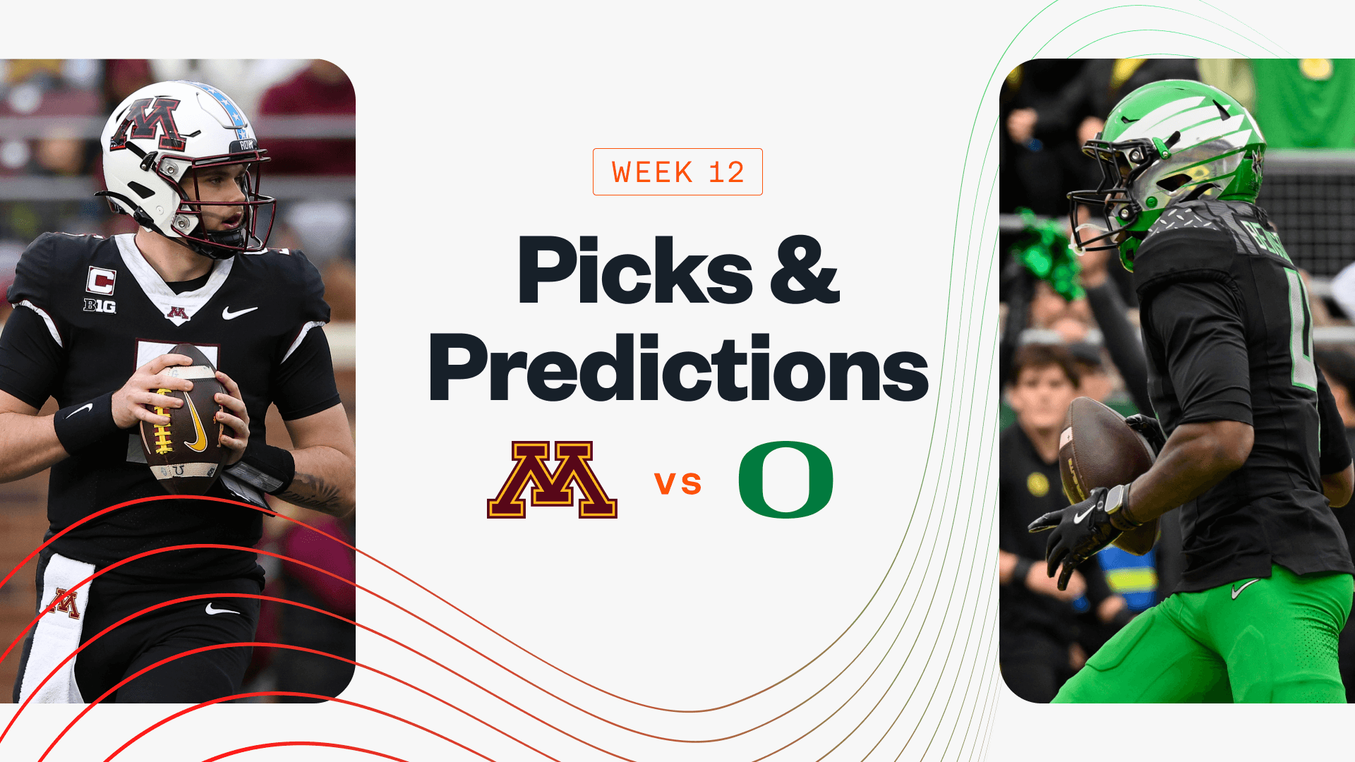Minnesota vs Oregon Prediction, Picks & Odds for Tonight — College Football Week 12