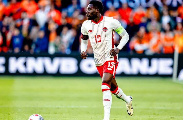 Alphonso Davies Canadian National Team 