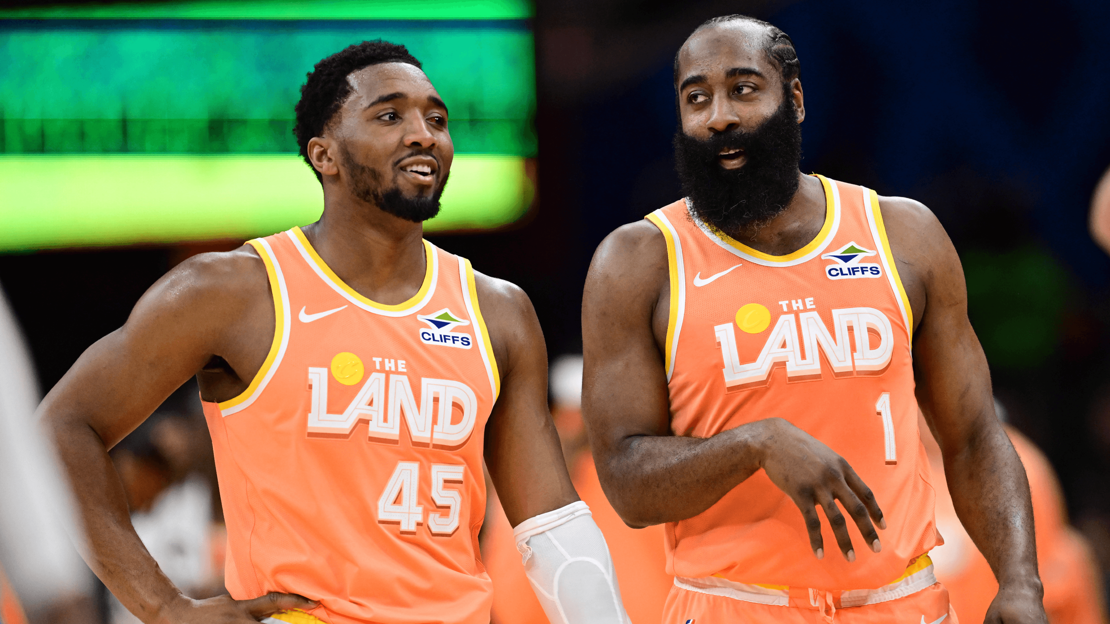 Donovan Mitchell James Harden Cleveland Cavaliers NBA