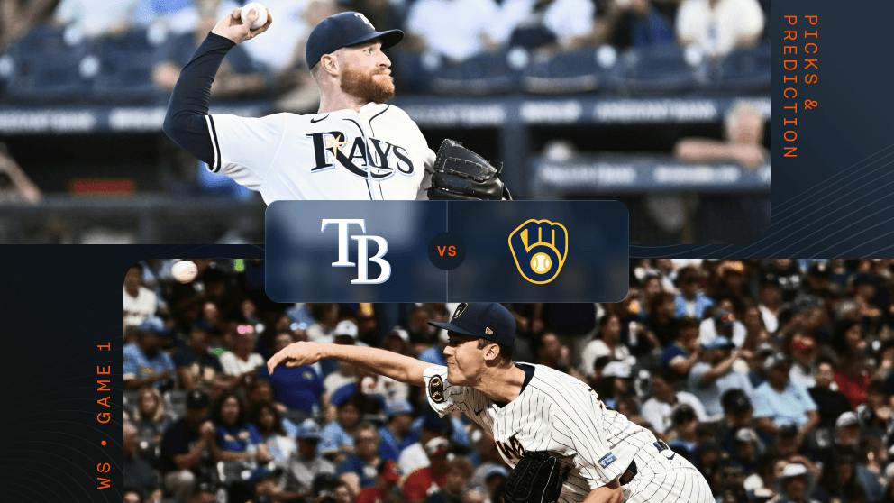 Rays vs Brewers Prediction, Top Picks & Best Bets: World Series Game 1 Tonight