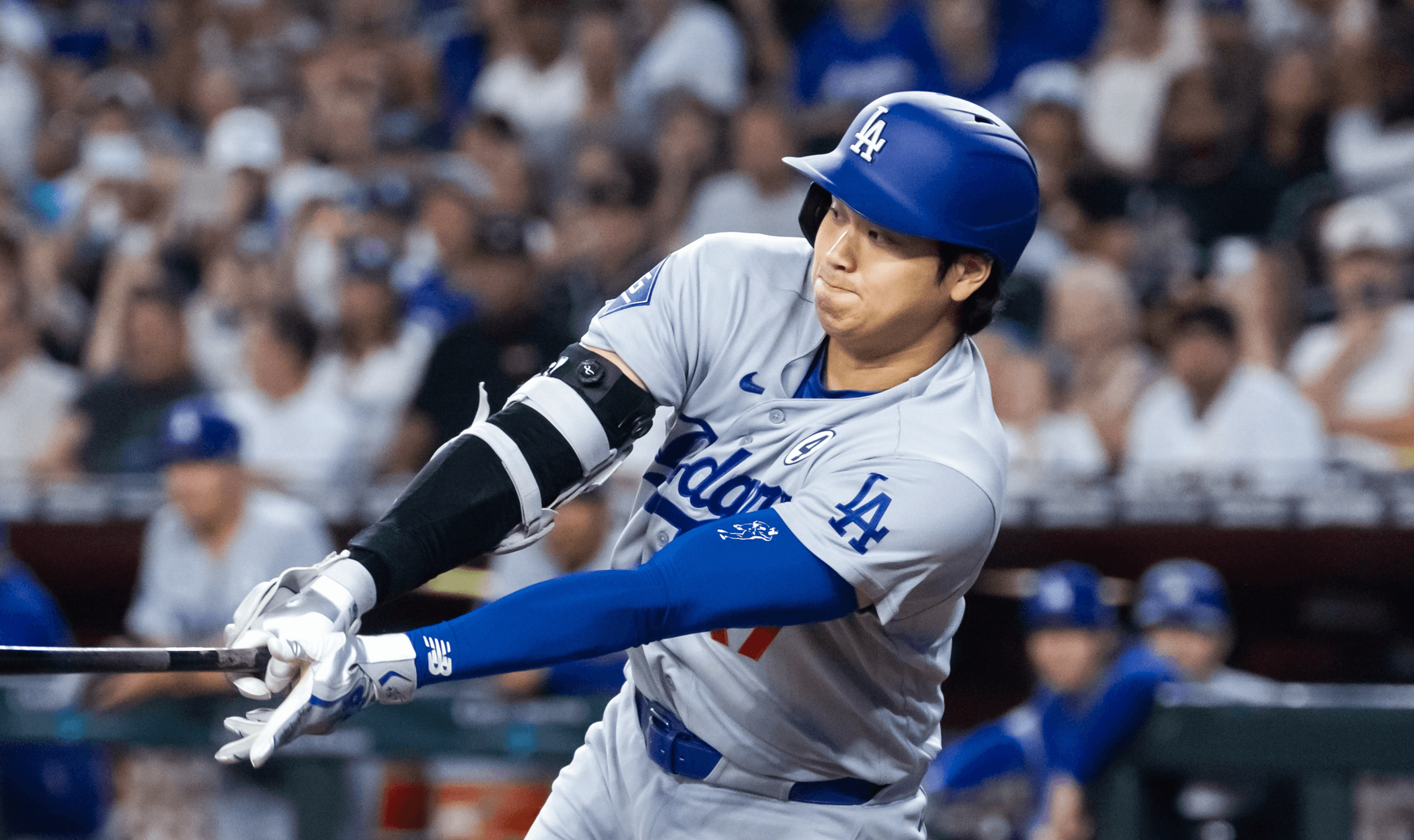 Shoehei Ohtani of the Los Angeles Dodgers MLB