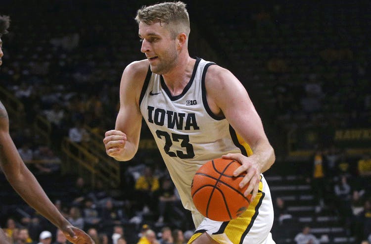 Ben Krikke Iowa Hawkeyes NCAA College Basketball