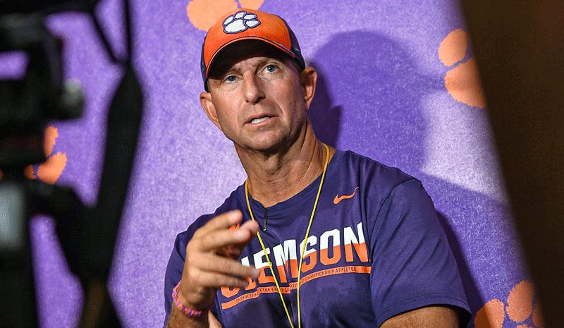 Dabo Swinney Clemson Tigers ACC