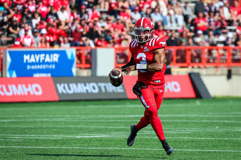 Vernon Adams Jr. Calgary Stampeders CFL