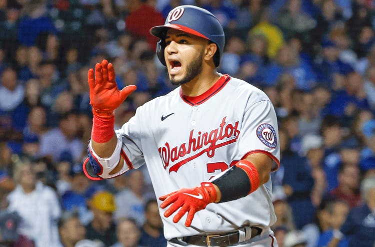 Keibert Ruiz Washington Nationals MLB EV analytics