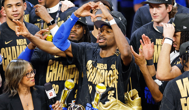 2026 NBA Championship Odds: Thunder Favored to Run it Back
