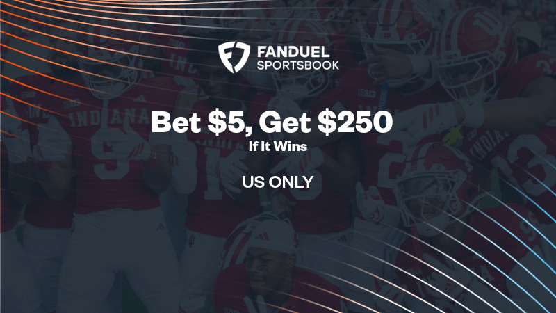 Bet $5, get $250 bonus bets if it wins without needing a FanDuel promo code. - IMAGN IMAGES