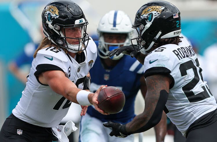 Trevor Lawrence James Robinson Jacksonville Jaguars NFL power rankings