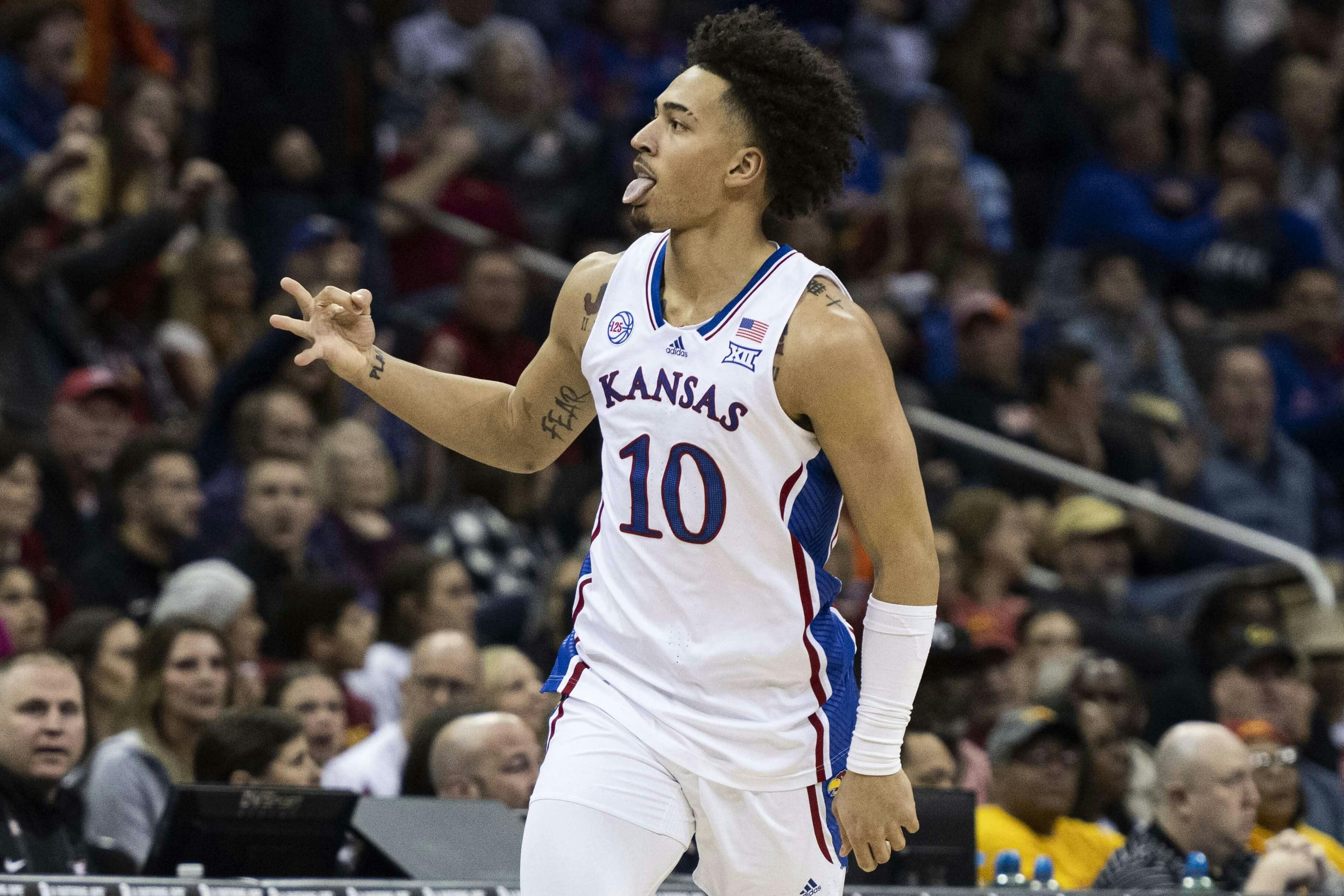 Jalen Wilson Kansas Jayhawks NCAAM