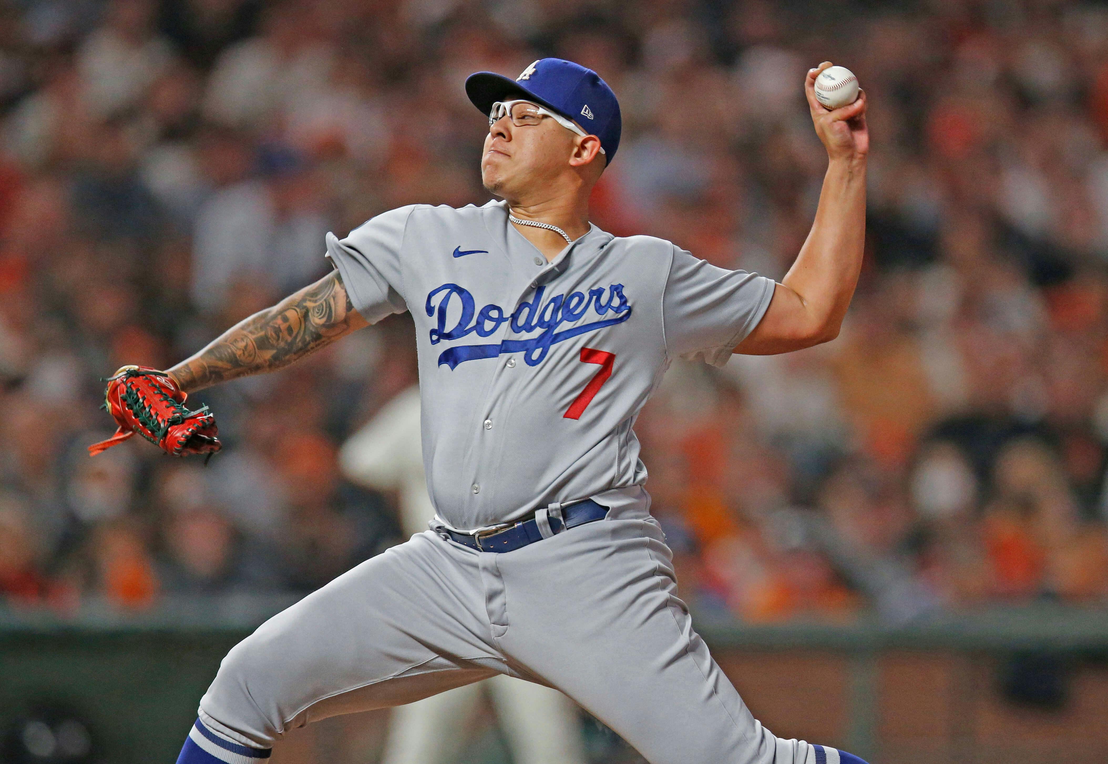 Julio Urias Los Angeles Dodgers MLB