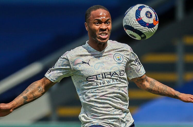 Raheem Sterling Manchester City Champions League