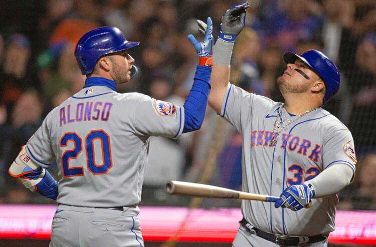 Pete Alonso Daniel Vogelbach New York Mets MLB