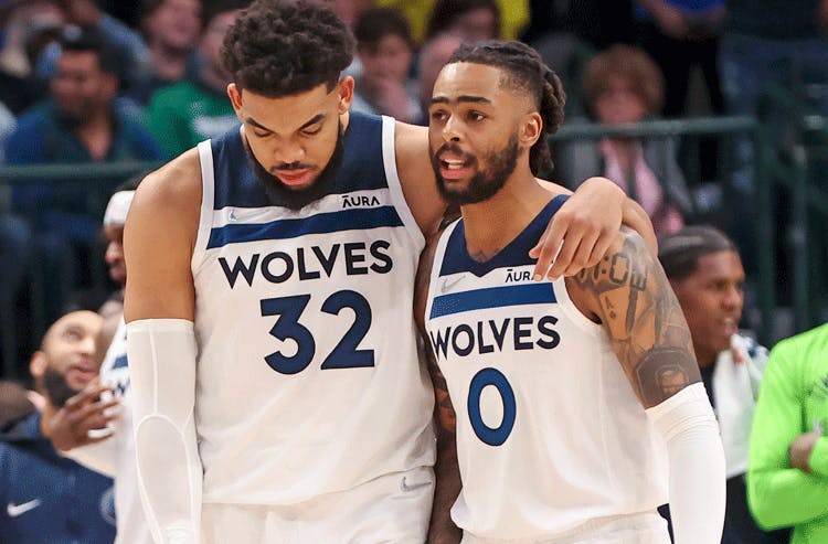 Karl-Anthony Towns D'Angelo Russell Minnesota Timberwolves