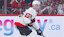 Ottawa Senators defenseman Jake Sanderson (85) plays the puck against the Montreal Canadiens during the first period at Bell Centre.