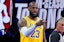 LeBron James Los Angeles Lakers NBA