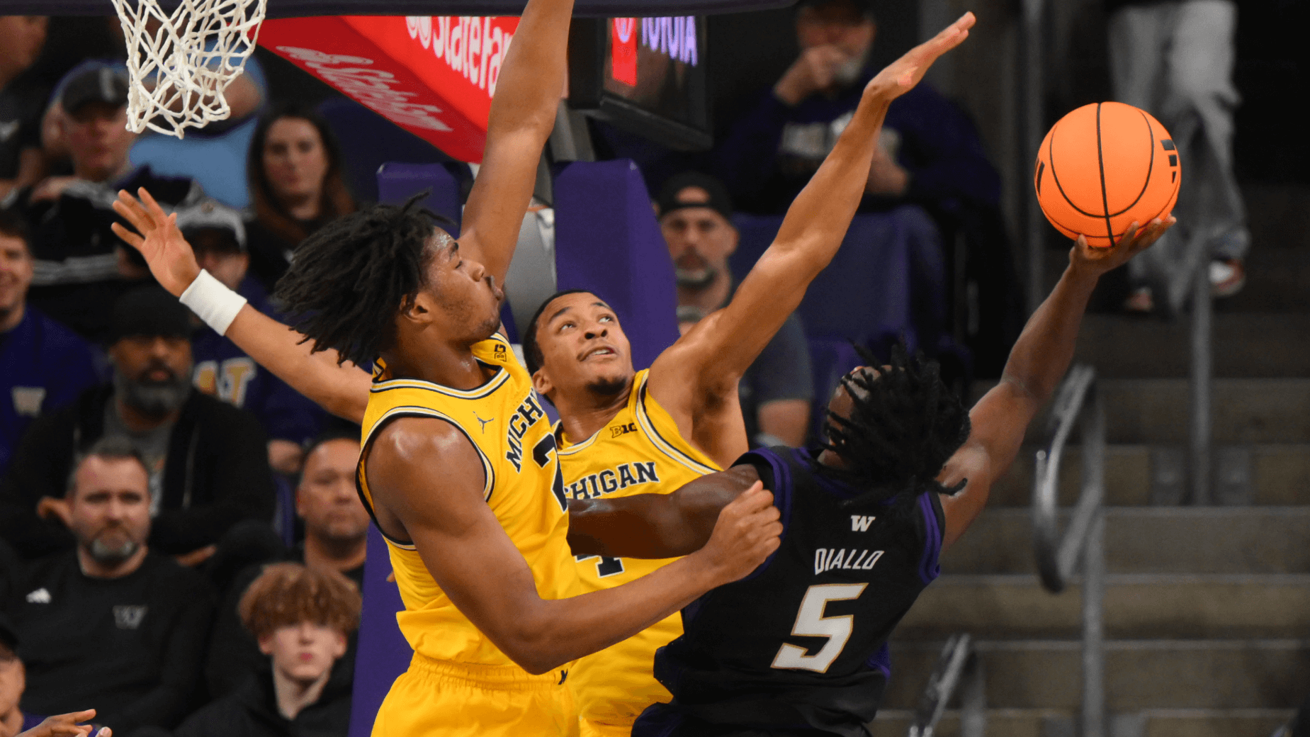 Morez Johnson Michigan Wolverines College Basketball