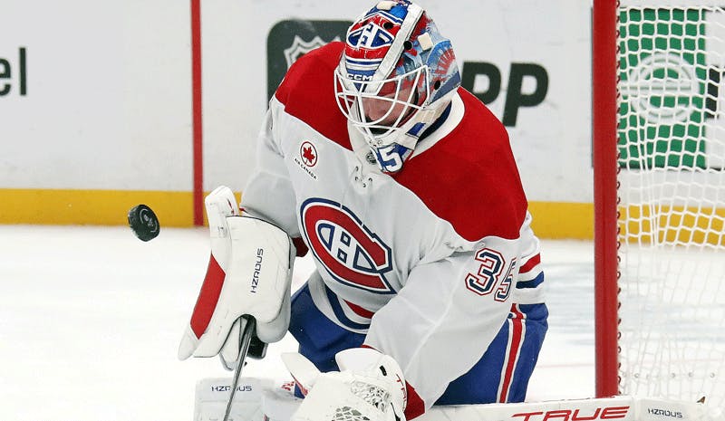 Sam Montembeault Montreal Canadiens NHL