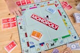 Monopoly. Board games at Bastard Cafe Norrebro in Copenhagen on Tuesday, July 15, 2025. (Photo: Thomas Traasdahl/Ritzau Scanpix) (Photo by Ritzau Scanpix/Sipa USA)