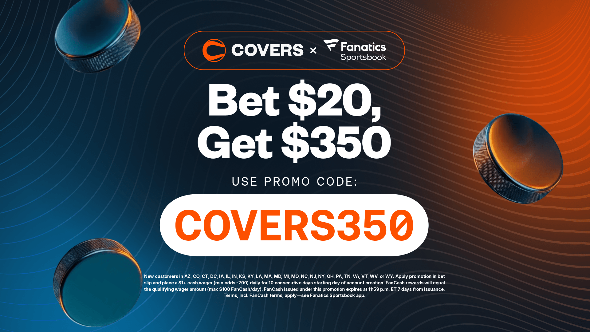 Claim FanCash with the Fanatics Sportsbook promo code.
