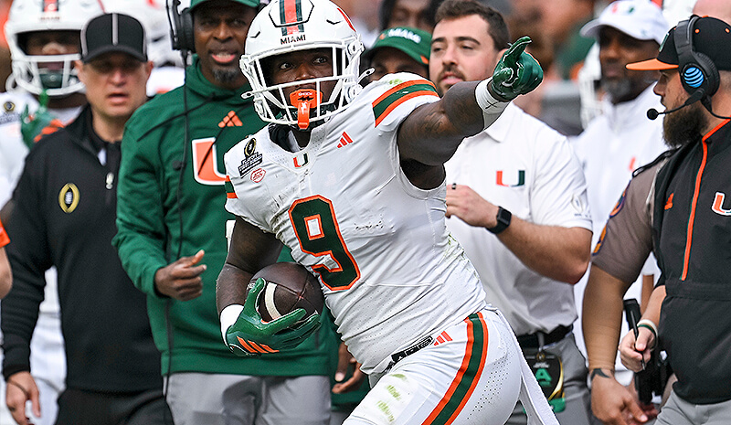 Miami vs Ohio State Computer Picks: Our Best CFP Quarterfinal Player Prop Projections
