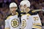 David Pastrnak Patrice Bergeron Boston Bruins NHL