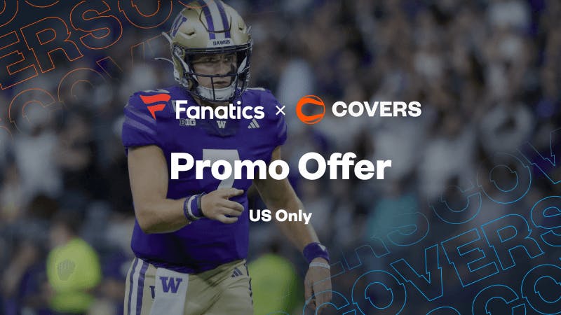 Fanatics Sportsbook Promo for Washington vs Rutgers