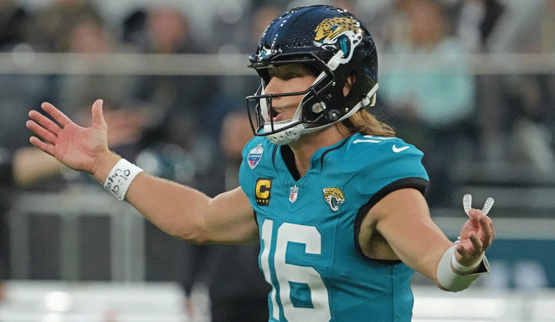NFL Week 6 Odds. Trevor Lawrence Jacksonville Jaguars NFL