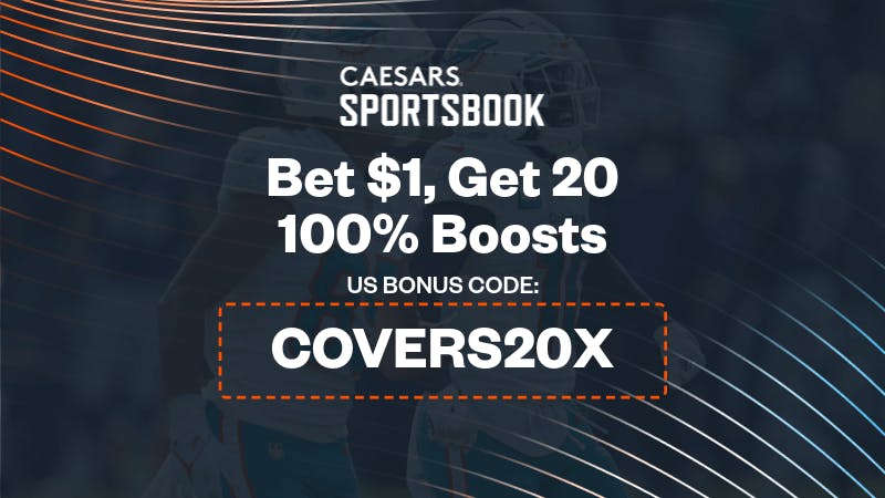 Caesars Sportsbook Promo Code COVERS20X: 2x Wins for Ravens vs. Dolphins Thursday Night Football
