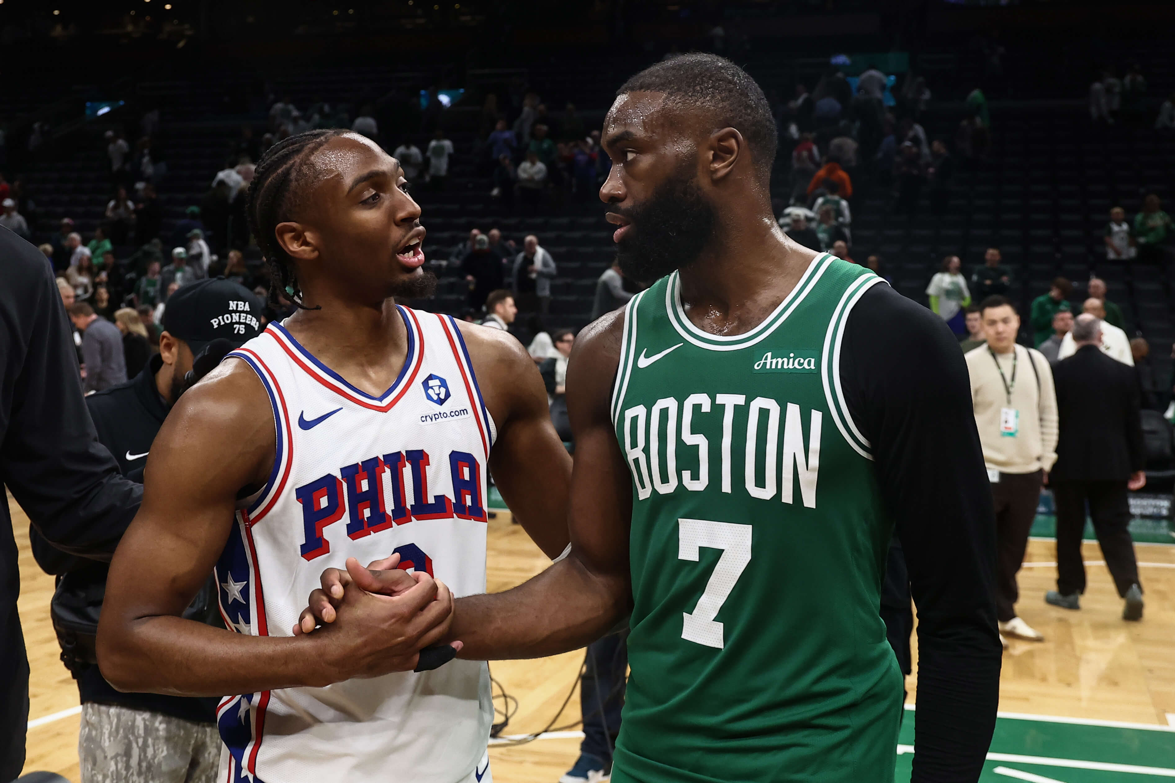 How To Bet - 76ers Surge at Sportsbooks, Prediction Markets After Jaylen Brown Trade