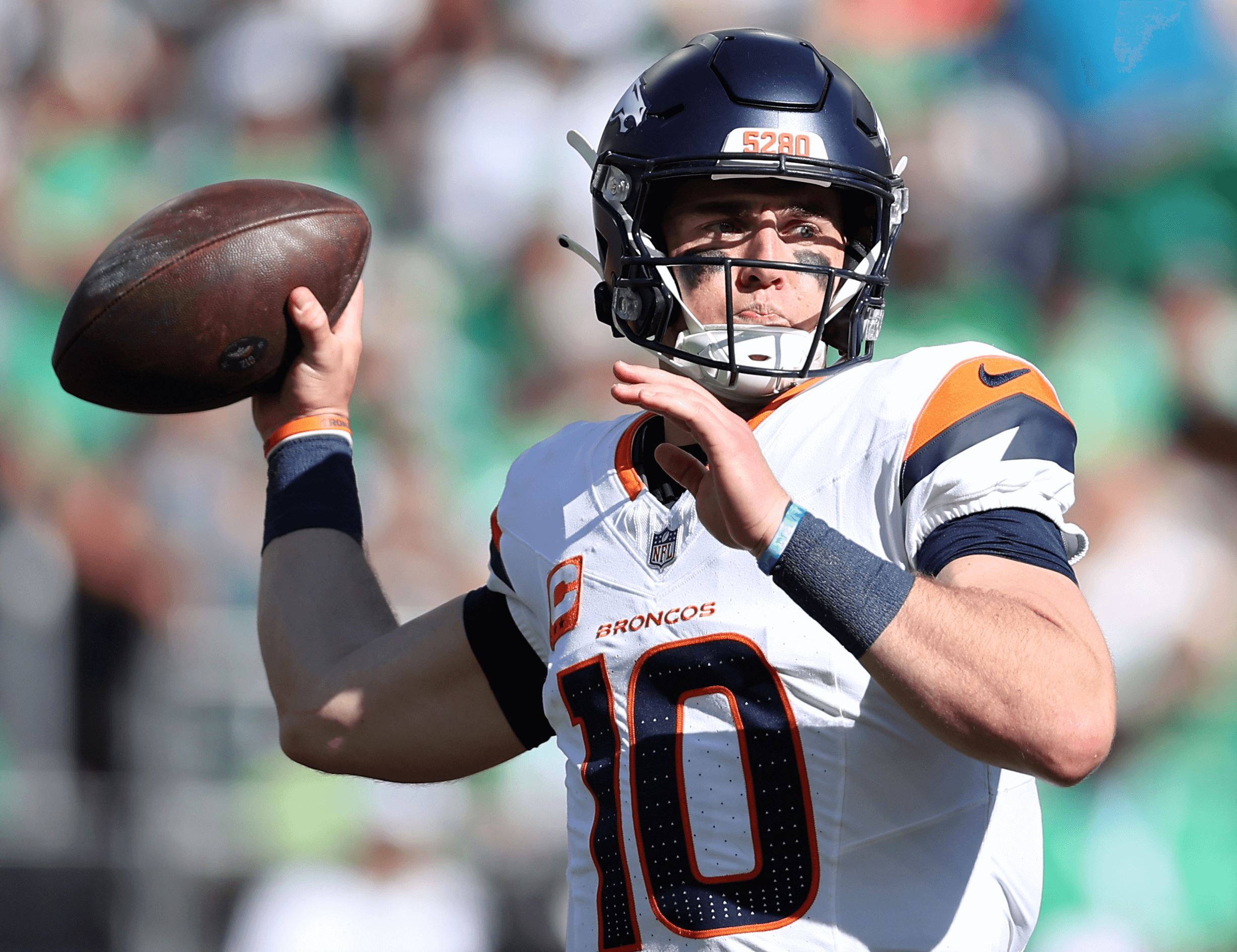How To Bet - Bo Nix Odds, Picks & Same-Game Parlay for Broncos vs Jets