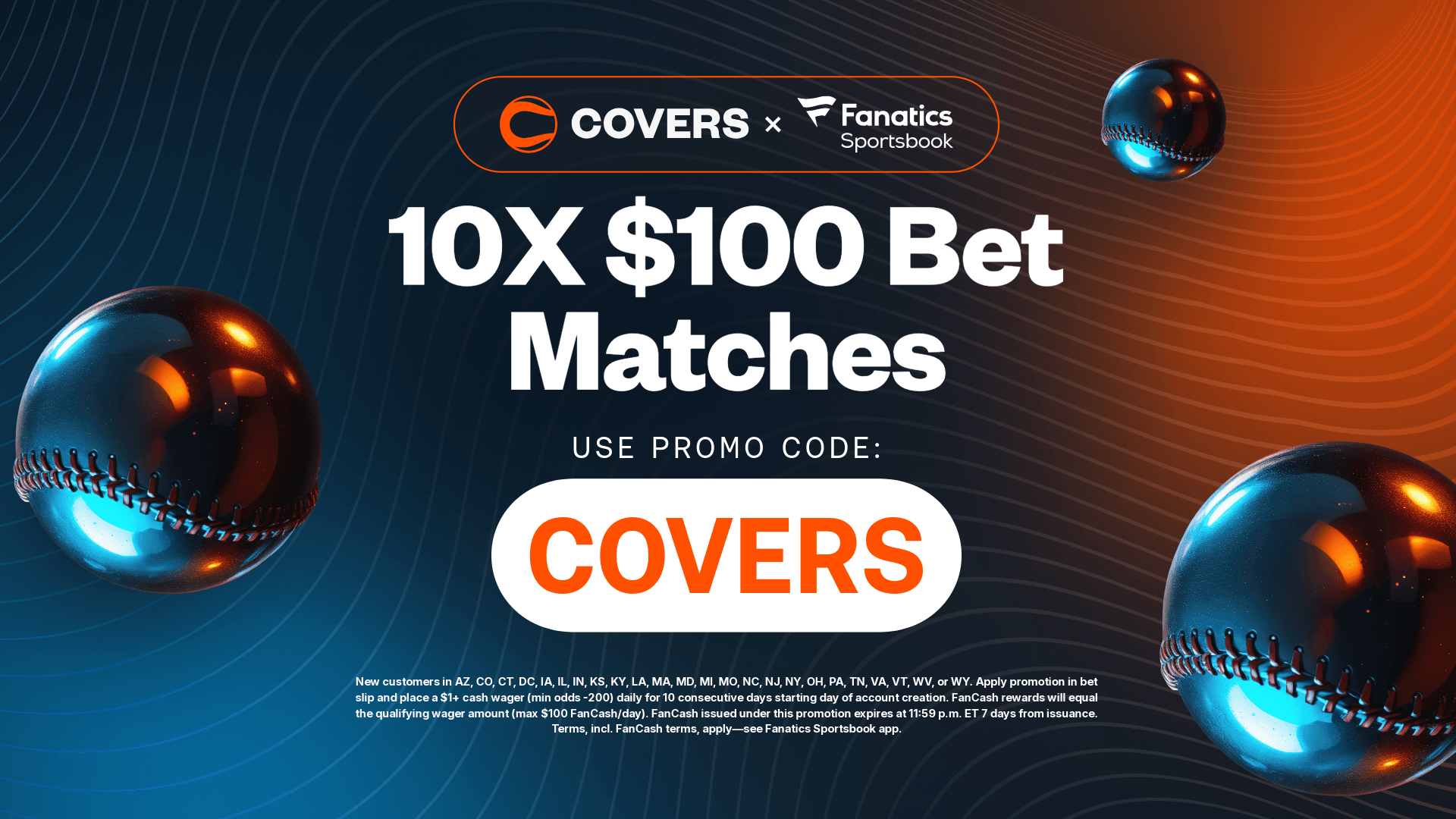 Start claiming FanCash with the Fanatics Sportsbook promo code.