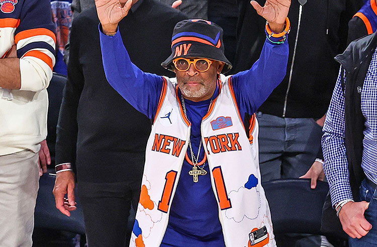 Spike Lee New York Knicks NBA Playoffs
