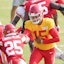 Kansas City Chiefs quarterback Patrick Mahomes hands off to running back Clyde Edwards-Helaire during training camp. - Pohot by USA TODAY Sports