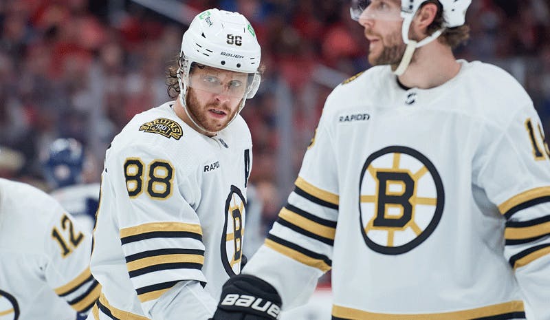 David Pastrnak Pavel Zacha Boston Bruins NHL